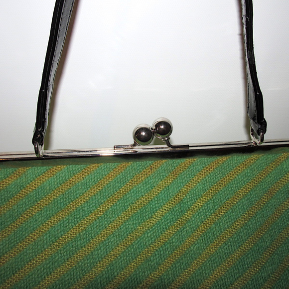 Glenda Gies Jackie Chenille Handbag Satchel Purse - Picture 2 of 8